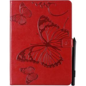 Etui Samsung Galaxy Tab A7 Lite 8.7 SM-T220Coque Housse Pochette Samsung Galaxy Tab A7 Lite Tablette-Grand papillon rouge