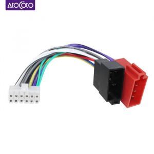 Faisceau de c&acirc;blage dalimentation de voiture 12 Pin pour adaptateur de c&acirc;ble radio st&eacute;r&eacute;o Pioneer DEH