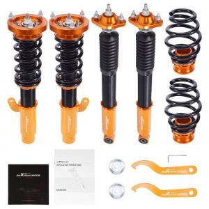 Combin&eacute;s Ressorts Amortisseurs Combin&eacute;s Filet&eacute;s pour BMW 3 E46 berline coup&eacute; 1998 - 2005 316i 318i 328i 320d 330d