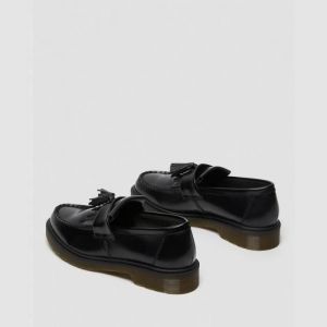 Mocassin à pampilles - Dr Martens - Adrian - Cuir Polished Smooth - Noir