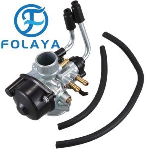FOLAYA pour PHVA17 17.5 Dellorto 17Mm Remplacement Carburateur pour Aerox 50 / Minarelli PHBN-17.5Mm Style 2 Temps Carburateur