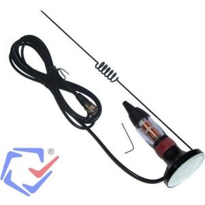 Antenne - LECHPOL - ANT0400 Sunker CB1 - Embase magn&eacute;tique - Utilisation CB - Couleur noire