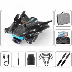 INN Drone avec caméra 1080P HD GPS réglable à 360 degrés 5 directions évitement dobstacles objectifs 2 vitesses réglables drone