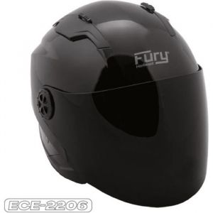 FURY CASQUE JET RACE II (ECE 22.06) AVEC VISIÈRE TEINTÉE