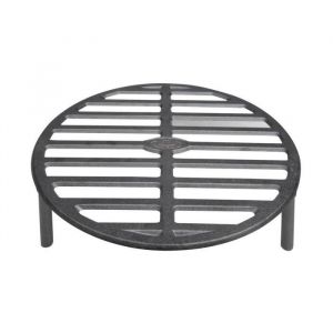 Grille en métal feu de camp