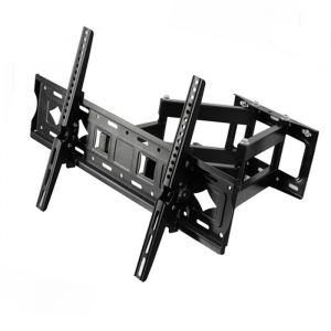 Support TV mural inclinable et pivotant à double bras pour TV OLED Sony XR65A80L 65 VESA 200X400mm Noir-Juanio