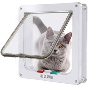 Chati&egrave;re &eacute;lectronique - MARQUE - XL - ABS - Contr&ocirc;le dacc&egrave;s - Pour grands chats