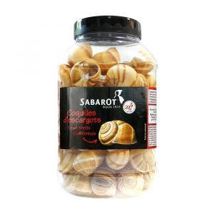 Coquilles descargots n&deg;10 &agrave; garnir pot de 120 pi&egrave;ces Sabarot