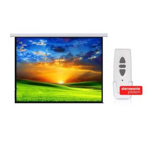 &Eacute;cran de projection &eacute;lectrique t&eacute;l&eacute;command&eacute; 100 4:3 200x150 Maclean MC-592