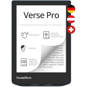 PocketBook Verse Pro - PocketBook - Azure DACH-Version - Couleur: Bleu
