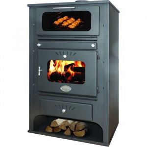 Poêle à Bois bouilleur avec Four Zvezda GF VR16 24kW EEK A