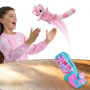 Peluche - Fingerlings Lolly - Lanceur inclus - R&eacute;actif au toucher - 80 sons et r&eacute;actions