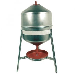 ABREUVOIR RESERVOIR POULES GALVANIS&Eacute; 30L