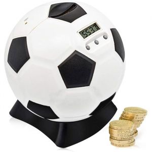 Tirelire de Comptage Num&eacute;rique Ballon de Football Tirelire electronique Piggy Bank pour Les Enfants Meilleur Cadeau Mul TIRELIRE