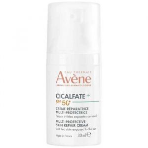 Cr&egrave;me R&eacute;paratrice - AV&Egrave;NE - Cicalfate - SPF50 - 30Ml - Protection Solaire