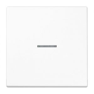 Interrupteur - Jung - LS 990 - Blanc-alpin - Témoin lumineux - A encastrer