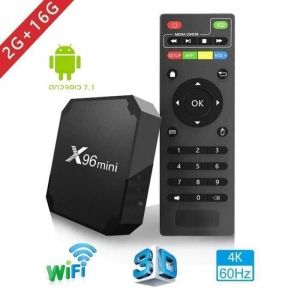 ZN*TV BOX X96 MINI - 2Go 16Go - Amlogic S905W Quad Core - Android 7.1.2 - 4K 1080P - WIFI