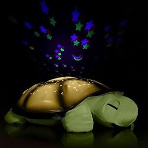 Veilleuse Projecteur B&eacute;b&eacute; - SENSBUN - Tortue Musicale - LED Lumi&egrave;re Nuit Enfant Fille Gar&ccedil;ons - Vert-keeper