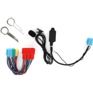 Akozon autoradio Adaptateur Audio Bluetooth avec haut-parleur stéréo de voiture pour Audi A2 A3 8L 8P A4 B5 B6 B7 A6