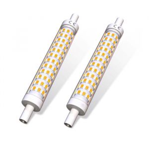 Ampoule LED R7s 118mm 10W R7s LED Double Extr&eacute;mit&eacute; Lampe Lin&eacute;aire Remplace 100W J118 Lampe Halog&egrave;ne Blanc Naturel 4000K