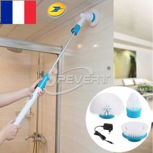 Turbo Scrub Rechargeable household&salle de bain électrique brosse de nettoyage