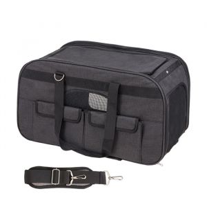 Sac de Transport pour Chat à Roulettes-Duoku-avec Poignée Télescopique et Bandoulière-Sac de Transport pour Chien Jusquà 158 kg