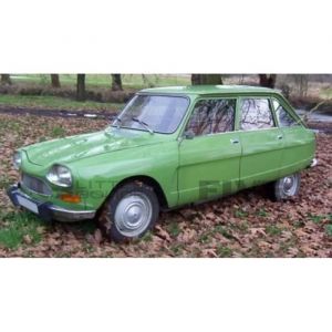 Voiture Miniature de Collection - NOREV - CITROEN Ami 8 Club - 1969 - Green Iris - 1/18