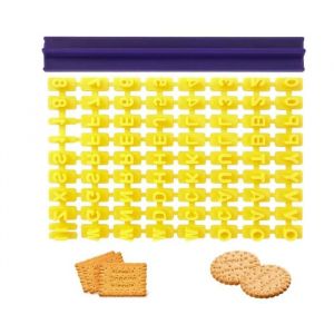 DIY Numéro Lettre Gâteau Impression Moule Tampon Lettre Alphabet Emporte Piece Emporte piece Alphabet et Chiffre Emporte Piece