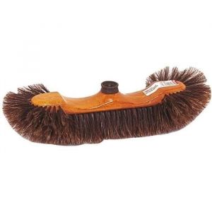 THOMAS Balai 1/2 t&ecirc;te int&eacute;rieur - Brosse en soie de Chine marron S/63