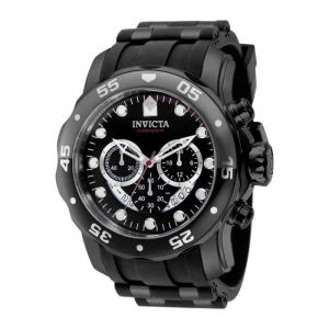 Montre - INVICTA - Pro Diver 37231 - Quartz - Acier inoxydable - Bracelet en silicone noir