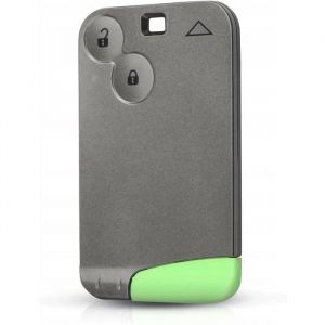Clé coque Renault carte 2 boutons pour Laguna 2 Espace 4 Velsatis