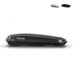 Coffre de toit rigide universel Menab&ograve; Diamond - Noir - 450 litres