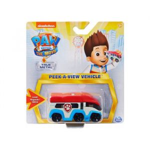 Pat Patrouille Vehicule En Metal : Le Camion De Ryder 9.5 Cm - Voiture Miniature Rouge Blanc Et Bleu