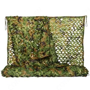 C Filet de camouflage 4x5m l&eacute;ger et durable filet camouflage rouleau de treillis de camouflage pour jardin soleil camping ombrage