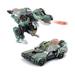 Jouet Transformable - VTECH - Switch&Go Dinos Sport T-Rex - &Eacute;cran LCD - Lanceur de Disques