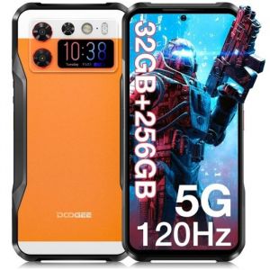 Smartphone - DOOGEE - V20S - 5G - 32Go RAM - 256Go ROM - &Eacute;cran AMOLED 6.43 pouces - Orange