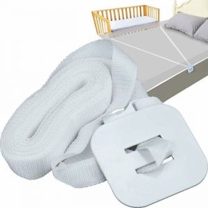 Sangle de lit cododo de 6 m rglable pour lit de bb fixation blanche pour literie sommier tapissier PZCC