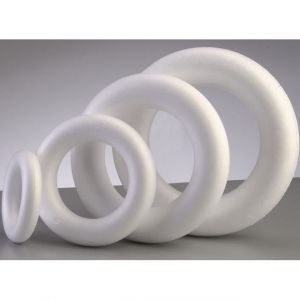 Anneau / Couronne - Polystyrène - Diamètre 12 cm - Densité supérieure - Mixte