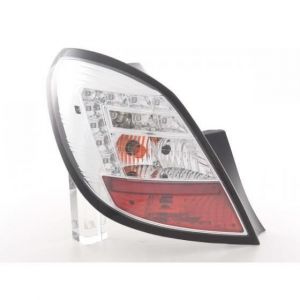 LED Feux arri&egrave;res pour LED Opel Corsa D 5-portes ann&eacute;e 06-10 chrome - - ann&eacute;e: 2006 &agrave; 2010- couleur: chrome- gauche + droit (Set)