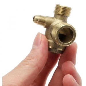 Clapet anti-retour à soupape à voie pour compresseur dair utilisé pour empêcher les fuites dair clapet anti-retour en cuivre pur