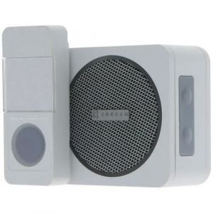 PROFILE CEEZAM Carillon sans fil avec flash set 18 mélodies 90DB - 150 m - Blanc