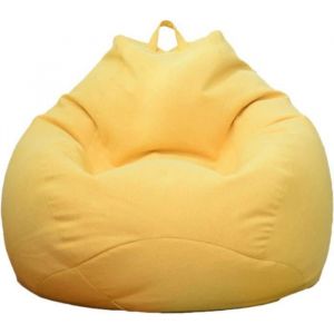 Pouf Poire G&eacute;ant 80x90cm &ndash; Doux et Confortable &ndash; G&eacute;n&eacute;reusement Rembourr&eacute; &ndash; Pouf SalonAdulteChambre Gros Multicolore POUF