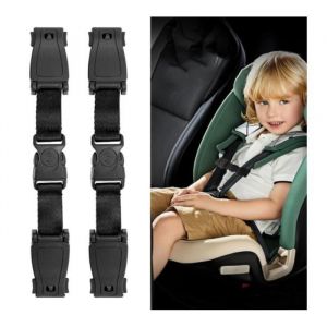 Clip Ceinture Siege Auto 10 Pi&egrave;ces Clip Securite Siege Auto Clip de Sangle Enfant S&eacute;curit&eacute; Voiture Chest Clip pour Pince  Noir