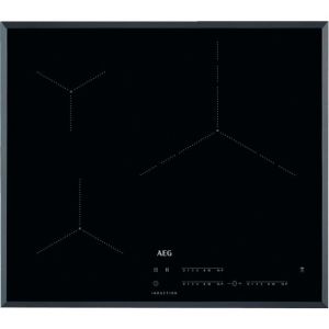 AEG IKB63435FB Intégré Plaque avec zone à induction Noir 2500 W 145 cm 2800 W