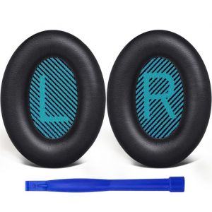 Coussinets doreilleOreillette de Remplacement pour Bose QuietComfort 15 QC15 QC25 QC2 QC35/SoundTrue Casque Circum-aural