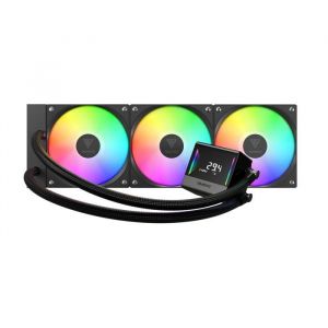 Kit Watercooling AIO - Gamdias - Chione E4 RGB - 360mm - Refroidissement silencieux - Design noir