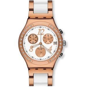 Montre Femme - Swatch - YCG406G - Quartz - Céramique - Blanc