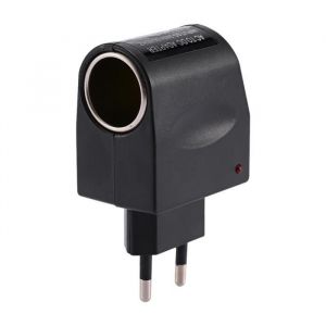 Adaptateur Convertisseur Allume Cigare - Zoomind&reg; - 220V - DC 12V - Noir