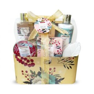 Coffret Cadeau de Bain - GLOSS - Vanille & Tilleul - 6pcs - Bien-être - Mixte