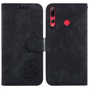 Housse Honor 20 lite-enjoy 9S 6.21Etui en Cuir Pochette  PU Etui &agrave; Rabat Magn&eacute;tique Clapet FlipCarte SlotTigres noir TXFD